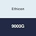 Ethicon 9003G ETHILON Nylon Non-Absorbable Suture for CS140-6 Needle, Double Armed, 12" Length, 10-0 Size, Black (Pack of 12)