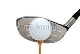 Wallmonkeys Peel and Stick Wall Decals - Golf Ball and Driver - 60