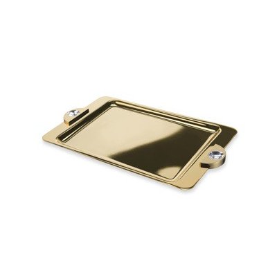 Moon Light Bathroom Tray Finish: Gold