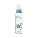 bibi set of 2 glass bottles, blue, 240ml