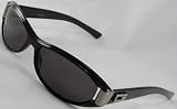 Gucci Sunglasses 2549/S 807 STRASS, Black Frame/ Grey Lenses/ Crystals
