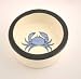 Melia Blue Crab Design Ceramic Dog Bowl-MEDIUM