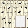 Nascar Dale Jarrett - 5pc Jersey Drapes-curtains and Valance Set