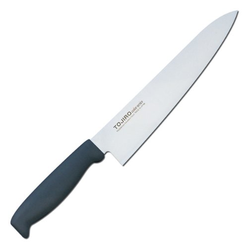 トウジロウ カラー庖丁 牛刀 21cm ブラックF-256BK