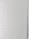 Produkt-Bild: 5star Register A4 PP 1-20 grau
