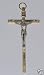 GOLD METAL CRUCIFIX 3 1/4" X 1 1/2"