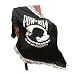 POW-MIA Flag Afghan Blanket