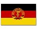 5 Stück Stockflaggen DDR 30*45 cm Fahne Flagge