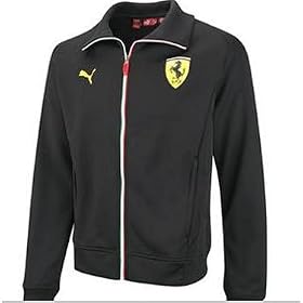 Puma Ferrari Black Team Track Jacket