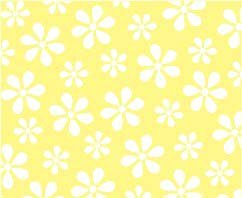 Picture of Cozy SheetWorld Fitted Pack N Play (Graco Square Playard) Sheet - Pastel Yellow Floral Woven - Made In USA PP3636-W601 (Playard Bedding)