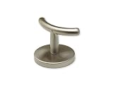 Double Robe Hook, Boca Grande Bath Collection, Satin Nickel Finish