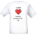I Love North Charlotte, NC T-Shirt