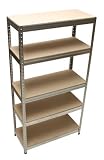 Hergestellt f�r DEMA Lagerregal / Steckregal 176x90x40 verzinkt 5 B�.