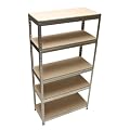 Hergestellt f�r DEMA Lagerregal / Steckregal 176x90x40 verzinkt 5 B�.