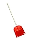HDIUK Big Red Scoop - 30cm High Sided Snow shovel with 120cm wooden handle.