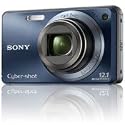 Sony Cyber-shot DSC-W290 12 MP Digital Camera with 5x Optical Zoom and Super Steady Shot Image Stabilization (Dark Blue)