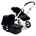 2008 Bugaboo Cameleon Stoller Complete Red Base/Blue Canvas Fabric