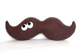 Brown Mustache Cuddly Handmade Plush Stuffed Animal