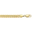14K Yellow Gold Miami Cuban Link Chain Bracelet - 6.70mm - 8.5 inch