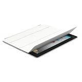 Avantgarde® White Magnetic Smart Wrap Cover with Built-in Stand for iPad 2