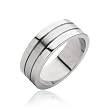 Men's 316L Surgical Steel Ring - Size: 9-13
