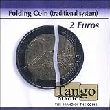 Folding Coin - 2 Euros (Traditional) by Tango Magic