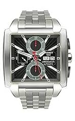 Tissot Quadrato Chronograph Black Anthracite Dial Men