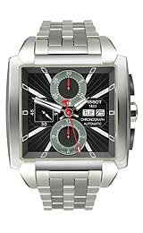 Tissot Quadrato Chronograph Black Anthracite Dial Men's watch #T005.514.11.061.00