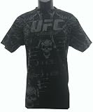 UFC 'UFC Skull Logo' Belt Print Mens T-shirt