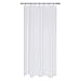 Mrs Awesome Small Stall Shower Curtain Liner 36 x 72 inch, PEVA 8G Thick & Heavy Duty, 3 Bottom Magnets, Waterproof, 36x72, Clear