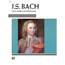 Bach - Two-Part Inventions - Piano - Intermediate Late Intermediate by 