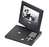 Naxa NPDT-750 7 TFT LCD Swivel Screen Portable DVD Player with Built-in Digital TV Tuner and USB/SD/MMC Inputs