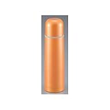 キャプテンスタッグ(CAPTAIN STAG) アコール 抗菌広口スリムダブルステンレスボトルSDS-500(ライトオレンジメタリック)