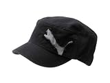 Sporting Goods : Puma Clairmont Military Cap - Black