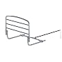 Standers Safety Bed Rail, 30"