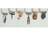 That Wine is Mine Grapevine Grapevine Wine Charms Set of 6