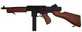 Thompson M1 Spring Airsoft Submachine Gun W/ Rail airsoft gun