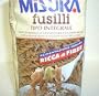 Misura whole wheat pasta - Fusilli 1lb.