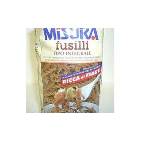 Misura whole wheat pasta - Fusilli 1lb.