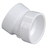 Buy NIBCO 4808 Series PVC DWV Pipe Fitting, 22.5 Degree Elbow, Hub