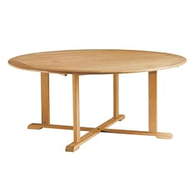 Oxford Garden 67-Inch Round Dining Table by 