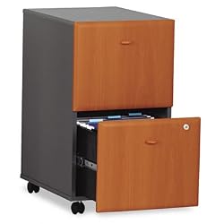 Bush Industries WC57452SU 2-Drawer Ped.,File/File,15-5/8 in.x20-3/8 in.x28-1/4 in.,CY/SLT