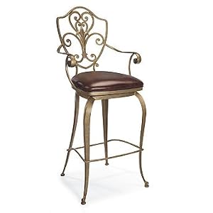 Kishel Bar Height Bar Stool (30"H seat) - Frontgate