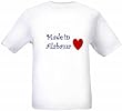 MADE IN ALABAMA - State-series - White T-shirt