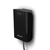 Belkin 200 Mbps Powerline AV Adapter (Black)