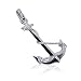 Nickel Free .925 Sterling Silver Anchor Charm 27mm x 16mm Pendant