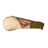 (Price 1)Chunky Chews 10 Turkey Leg Bone Rawhide With Beef Strip by Top Dawg Pet Supplies