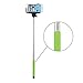 InnoGear Adjustable Extendable Wireless Bluetooth Monopod Handheld Self Portrait Self Timer Selfie Stick with Remote Shutter Function for iPhone 4 4s 5 5s 5c 6 6 Plus, Samsung S3 S4 Note 2 Note 3, HTC One, Sony Xperia, LG, Compatble with IOS 4.0/ Android 3.0 or Above System (Green)