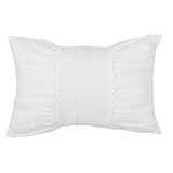 Springmaid® Ruched Decorative Pillow - White