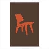 Modern Classics 1946 Slat in Rust and Chocolate